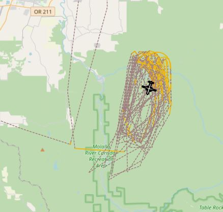 rafeapotomus's tweet photo. Dynamic Avlease Beachcraft 65-A90-1 suspiciously looking like a surveillance sorty out of #SLE.  Past flights put it in areas of highly suspect pot grows.  Perhaps that is today's op.  #N84G #eyeinthesky #PDX #piaware #flightaware #spyplane https://t.co/5NDMe3KNRD
