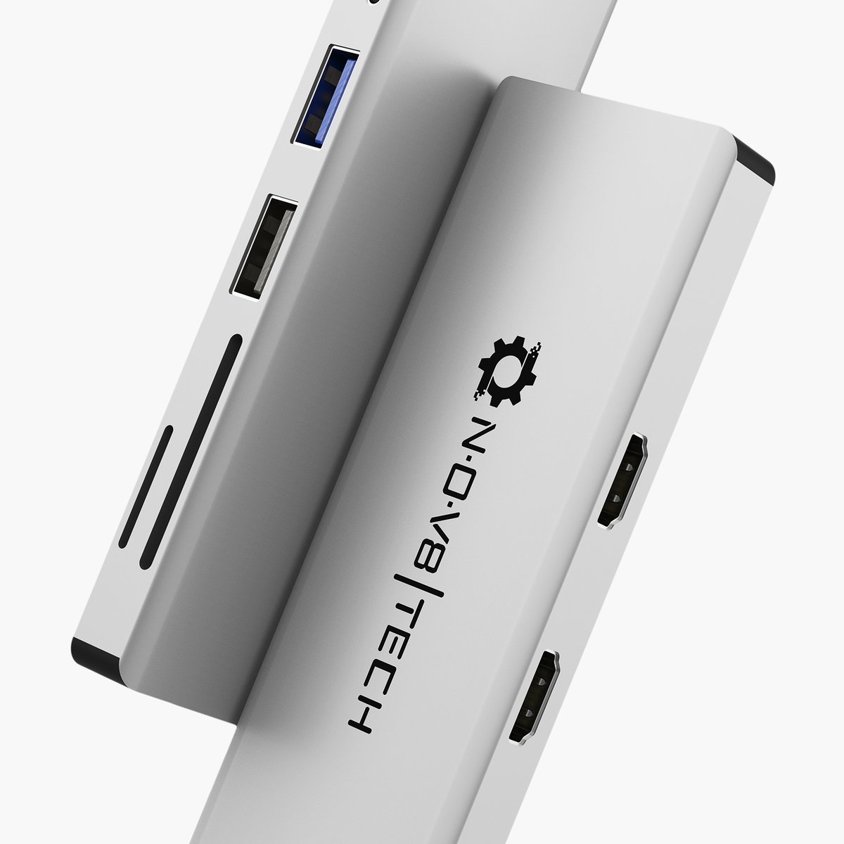 nov8tech's tweet photo. FOR ONLY $36.99
ORIGINAL PRICE: $49.99
ENJOY A 26 % DISCOUNT

⬇ 𝗦𝗛𝗢𝗣 𝗡𝗢𝗪 ⬇
https://t.co/GfIXngJGIp

9-in-1 Silver USB C Hub | 9 Device Ports adapter MacBook Air &amp; MacBook Pro https://t.co/5Y1oR2cnN5