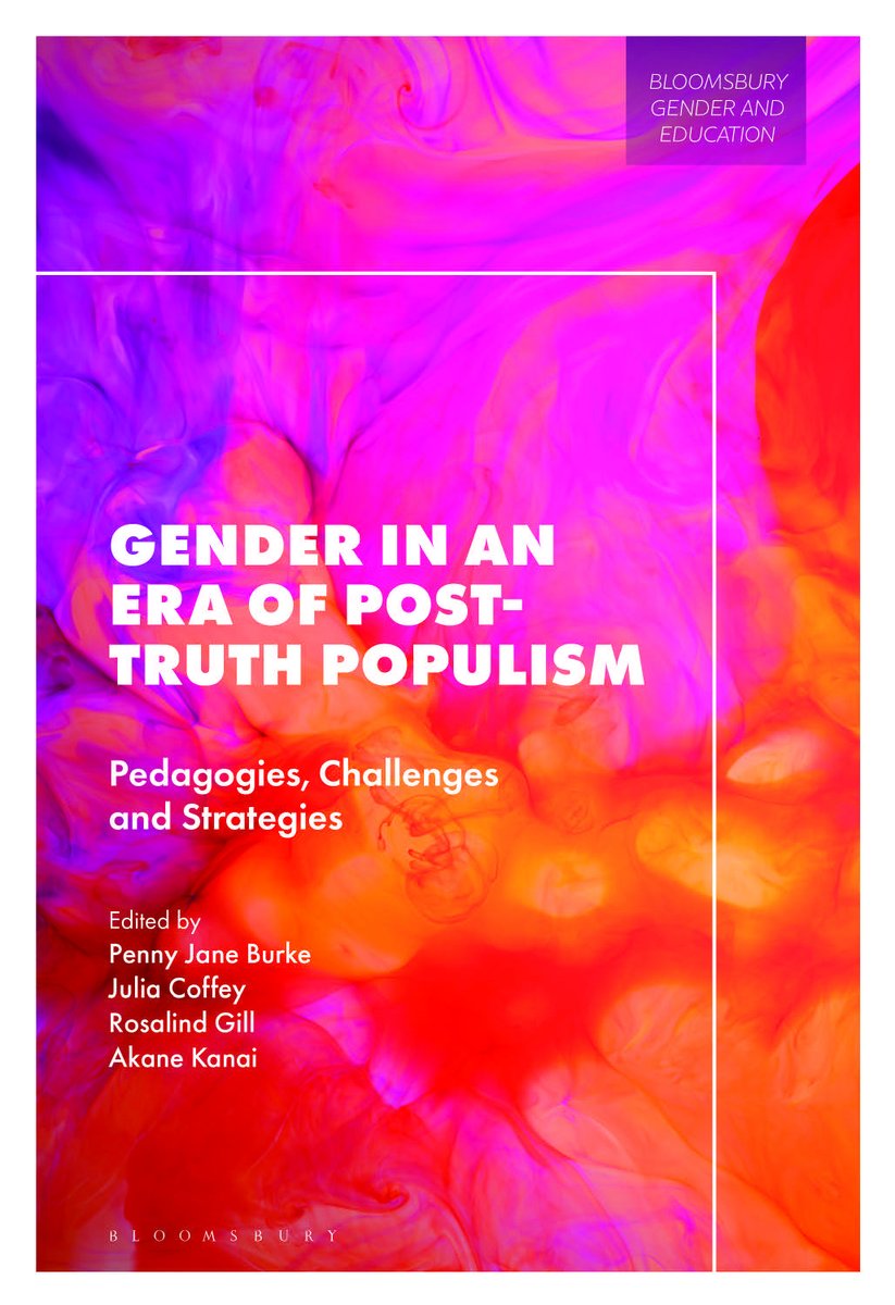 We are celebrating the launch of 'Gender in an era of post-truth populism' in Newy this month w guests Prof. Sue Clegg and Prof. Victoria Haskins. Pls contact us if you would like to hear more from the editors and authors. @juliacoffey_ @Akane_Kanai @BloomsburyAcEd @genderanded