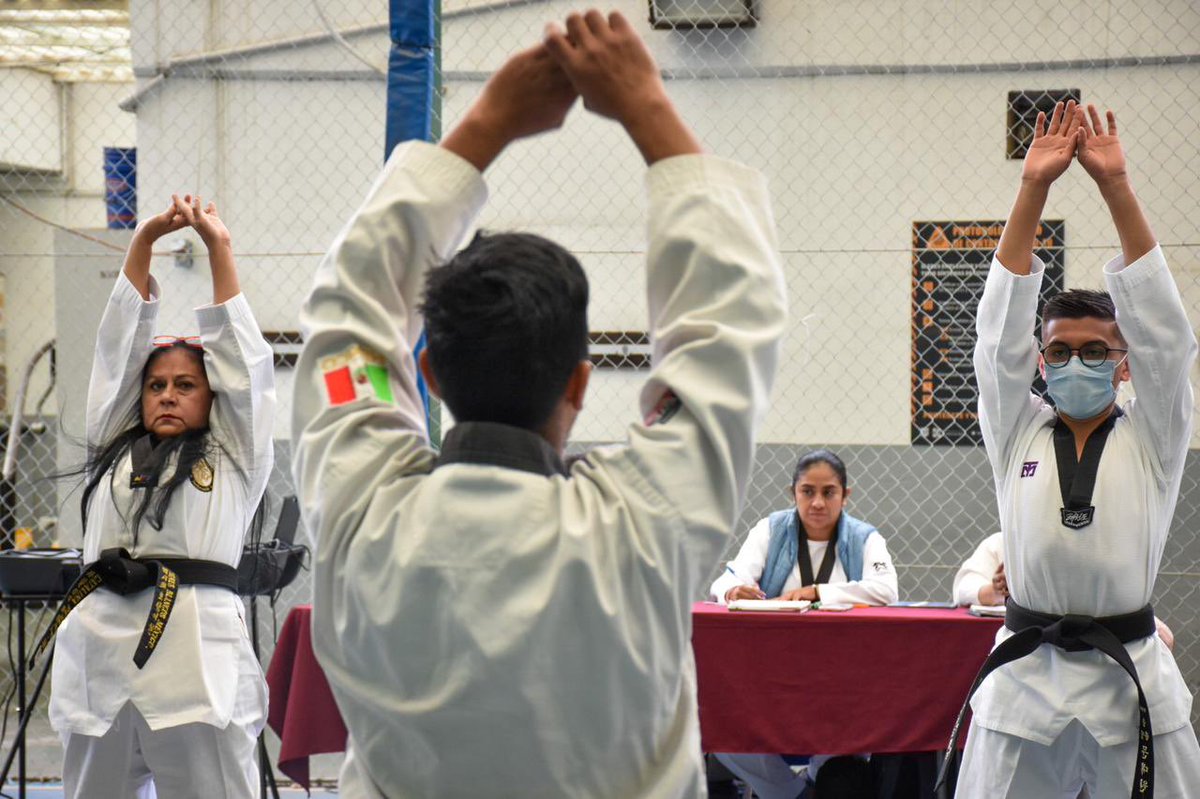Javier_Hidalgo's tweet photo. Miren que bien van las audiciones para promotores de #Taekwondo de @Ponte_Pila para el sistema de educación comunitaria @CdmxPilares. https://t.co/iQ81E9BgJB