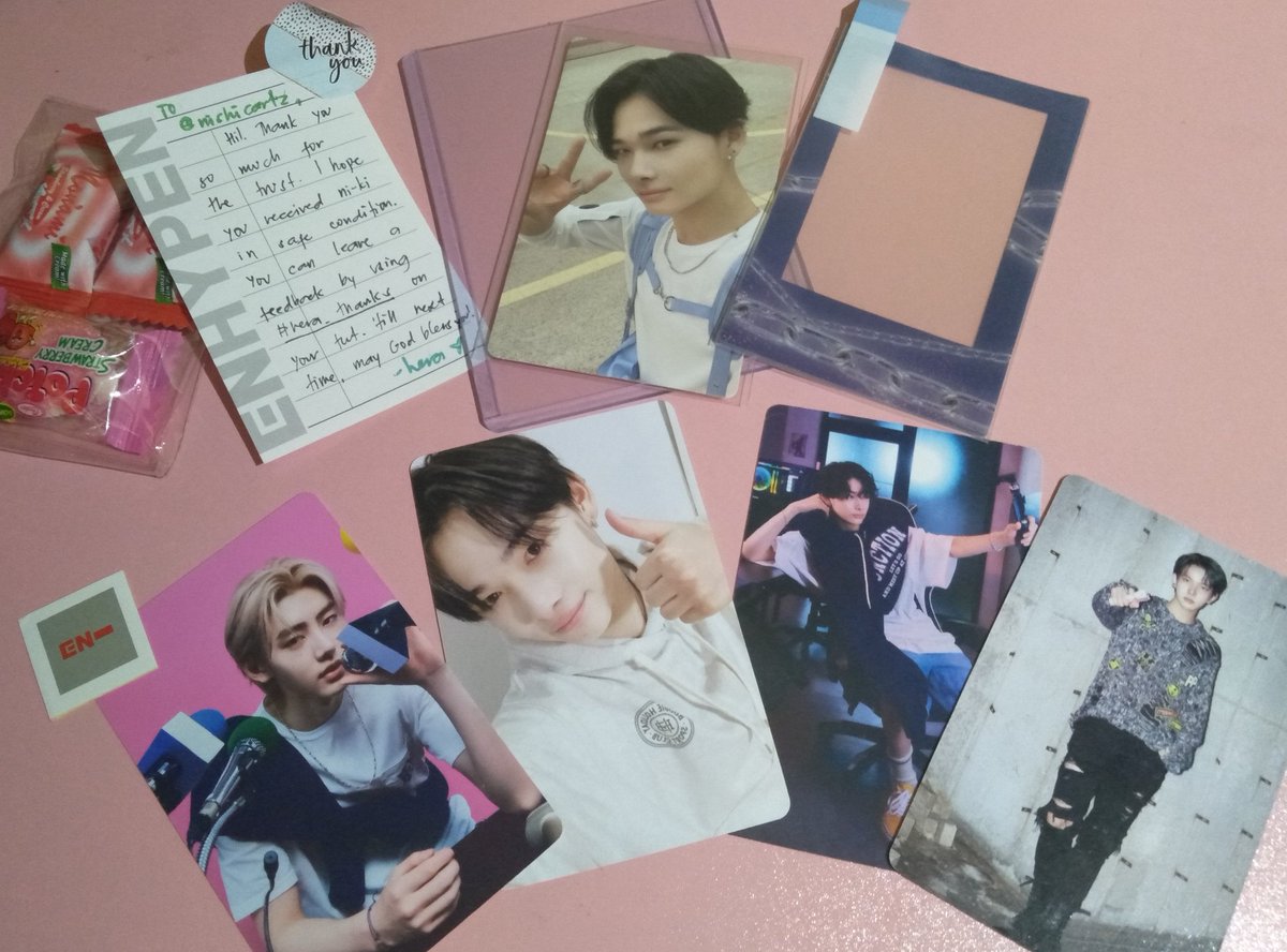 nishicartz's tweet photo. ೃ⁀➷ #mailsforkae

Hello @herakimchiii !! md:1 pooling arrived today. I got Ni-ki!!!  Thank you so much for packing it well and sa freebies (my bias line t__t) It's worth the wait! 🫶🫶
#hera_thanks https://t.co/I23wI98Ib5