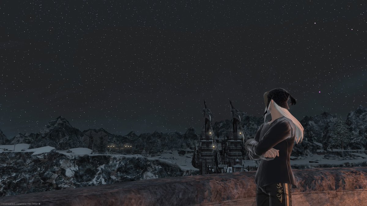 Day 7: Frosty

"Cold nights and stary nights bring back pleasant memories of youth"

#Elftober2022