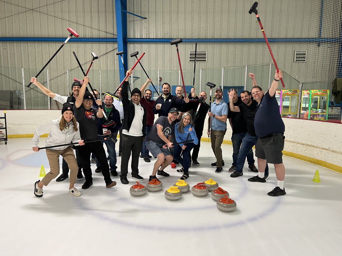 Ryan_A_Gray's tweet photo. Curling night with @KramerAV and @Biamp at #ccumc ! https://t.co/sKoAIxBSxH