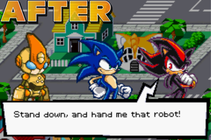 Sonic The Hedgeblog on X: The North American ad for 'Sonic Battle' on the GBA. / X