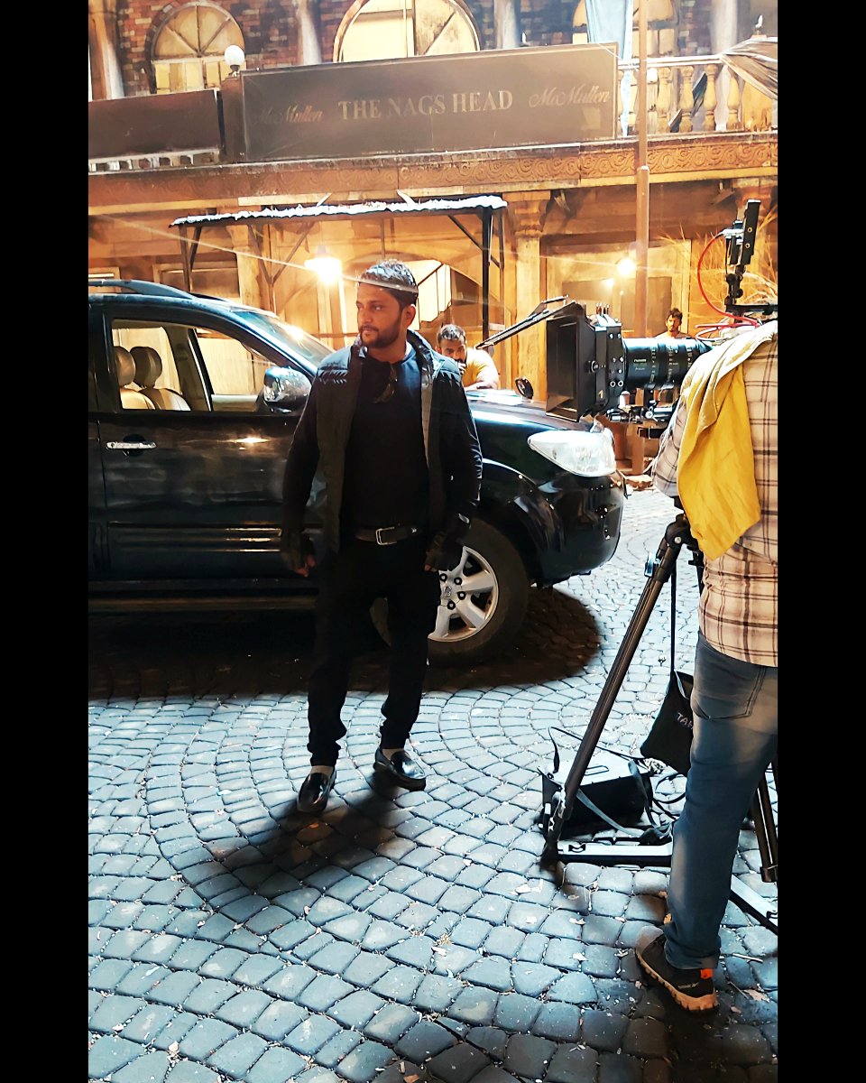 AmolDamji's tweet photo. #godfather on set
I really Like to My #Big_Screen Role with #Bollywood #Dabang #Star #Salman_khan sir and #MEGASTAR #Chirnjeevi sir in #godfathermovie, I feel very lucky and Glad
#bollywoodstars #tollywood #southmovie
#ShahidBhaipune #Amoldamji #SalmanKhan Chiranjeevi #action https://t.co/yhRgRR2LNa