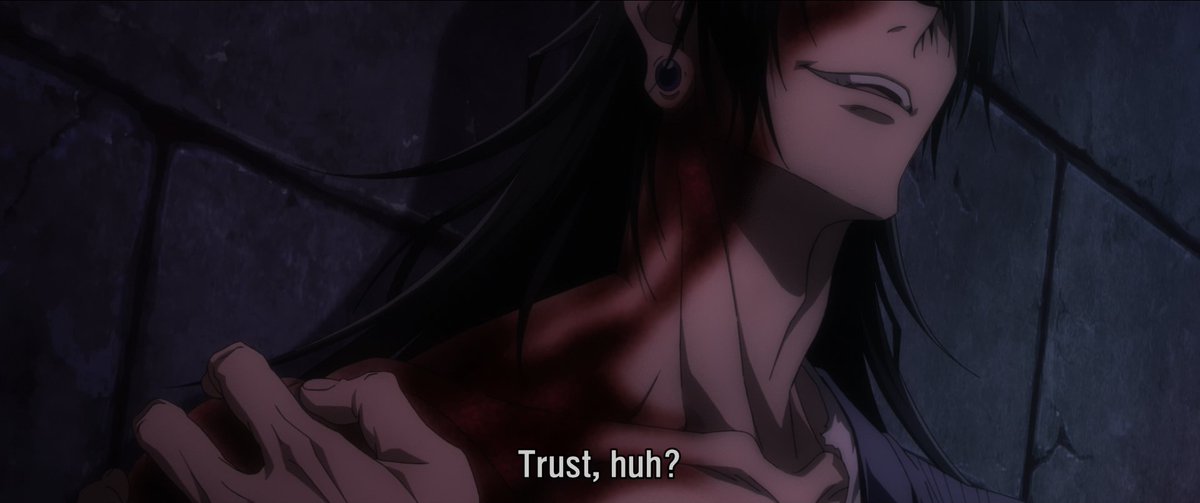 notdedsec's tweet photo. arguably the most important line from #JujutsuKaisen0 
arguably the silliest translation error too

where my stsg homies at? 😔 https://t.co/gORiVvm0QM