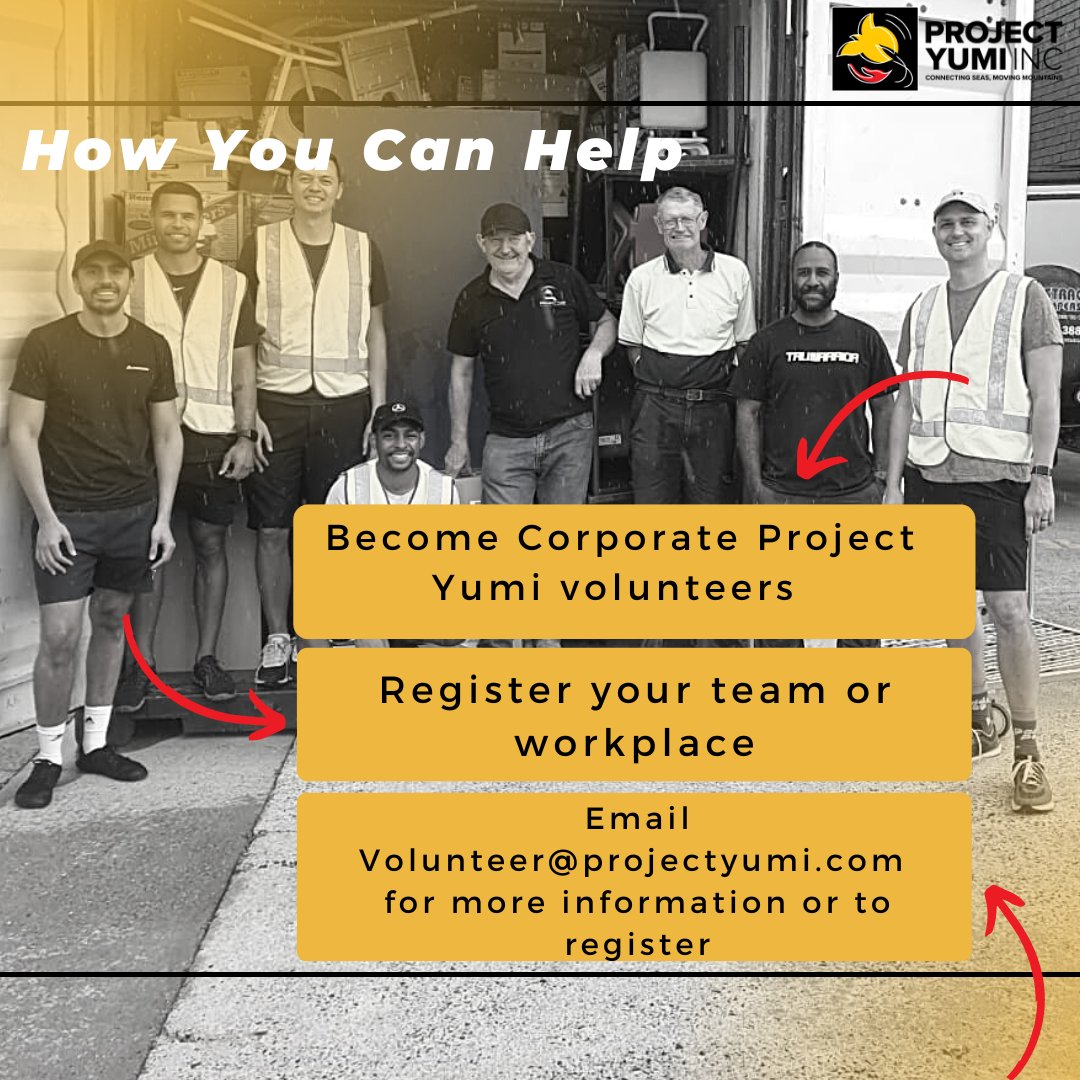 projectyumiinc's tweet photo. You can register your team or workplace as a corporate volunteers.
If your organisation is looking to have a team building day or spend a day volunteering, register now.
#charity #notforprofit #volunteer #volunteerarmy #youcandoit #signup #corporatevolunteering #teambuilding https://t.co/83T2KEfION
