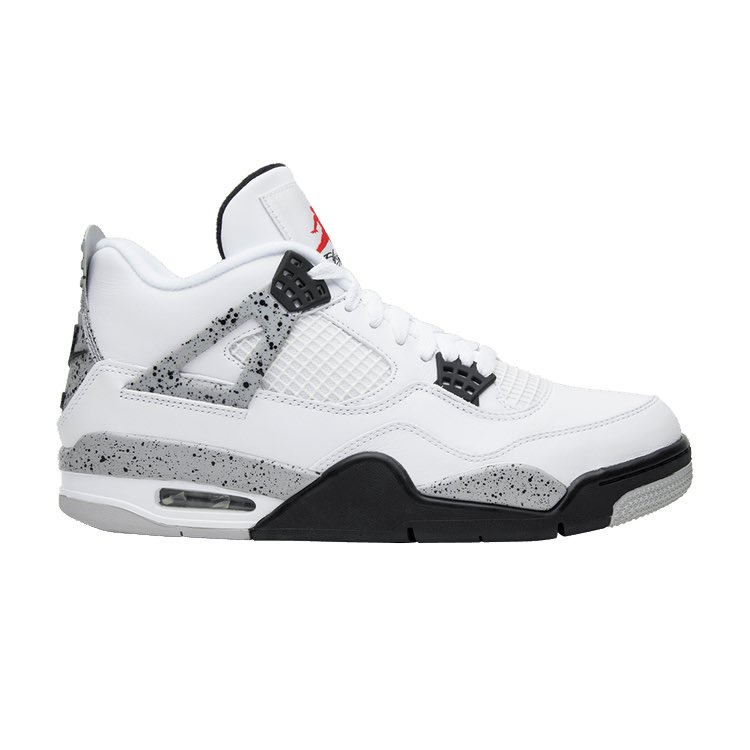 GEORGES_F's tweet photo. Check out the Air Jordan 4 Retro OG 'White Cement' 2016 on GOAT https://t.co/LdYezl5rqT https://t.co/kwDqBh1l6y