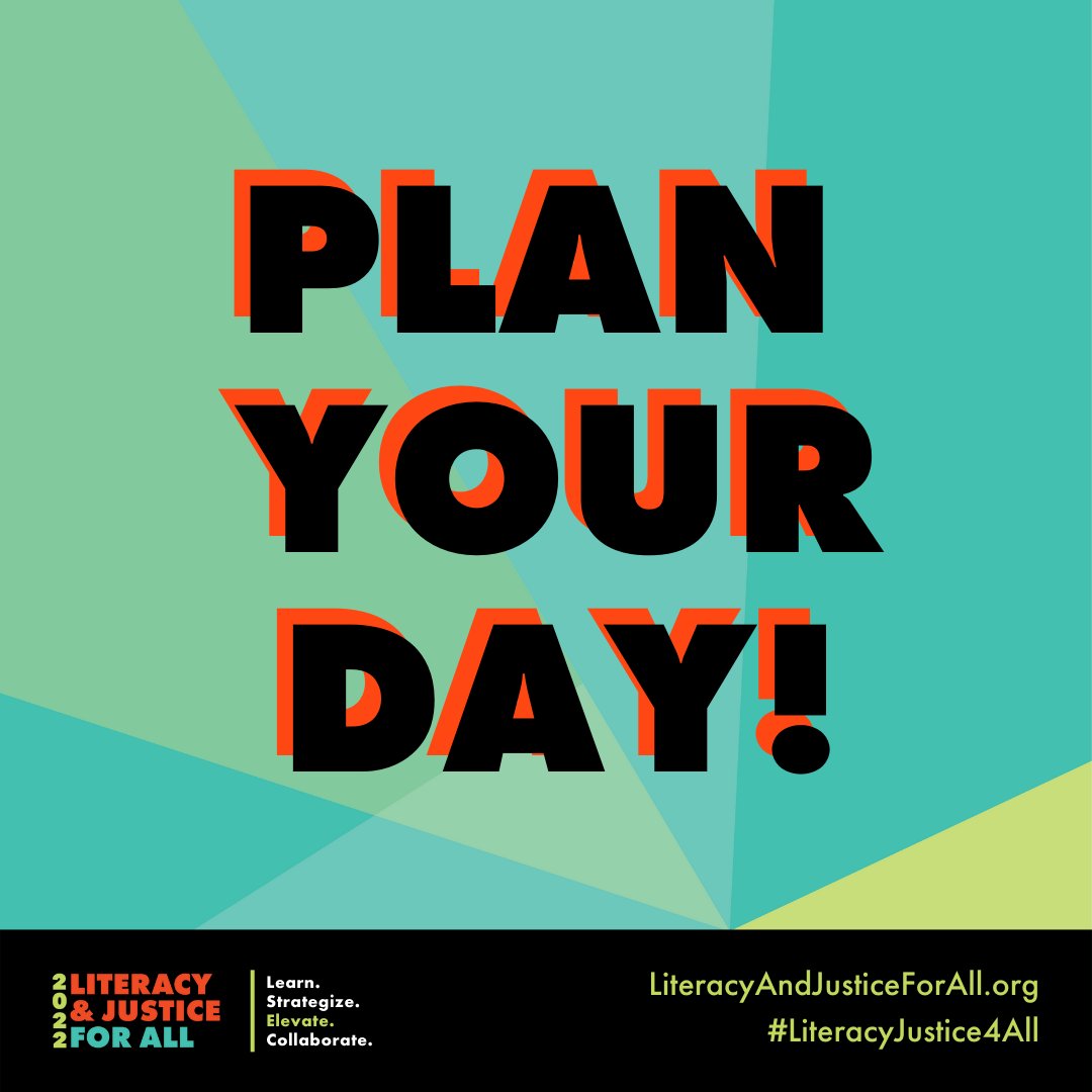 Check out our full program here: buff.ly/3RZ0wMU and plan your day ahead of the Symposium. #LiteracyJustice4All #LJ4All