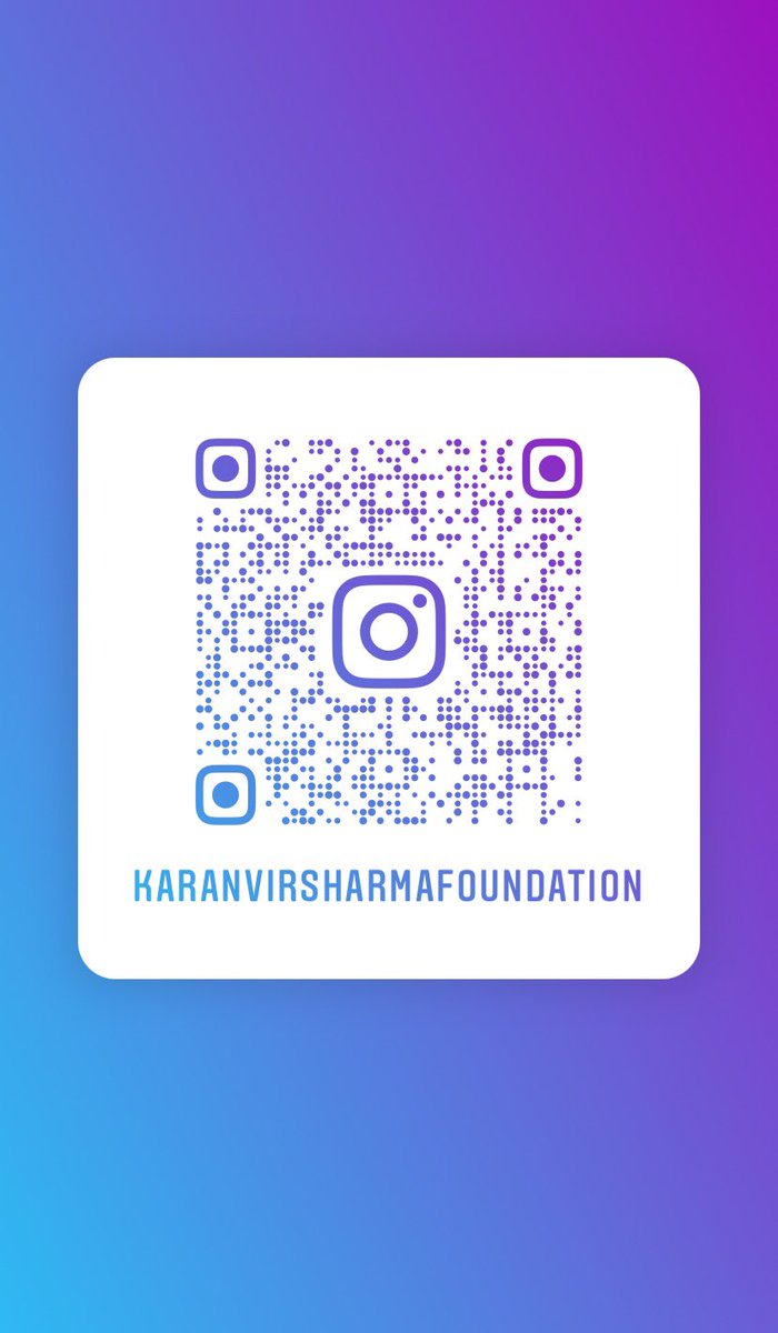 kvsfoundation18's tweet photo. Follow us on instagram!!
https://t.co/2f8E5qbXt5
Not just KV fans but anyone willing to do good and make others smile can contribute!
So you can spread the word to your friends and relatives if you wish to!
#KaranvirSharma #ShauryaAurAnokhiKiKahani #kvians https://t.co/RqMxVoPYUJ