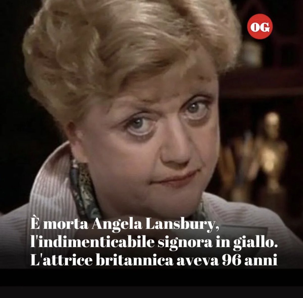 E mentre lo scriviamo, pare di sentire il ticchettio di una macchina da scrivere. #MurderSheWrote #AngelaLansbury #JessicaFletcher