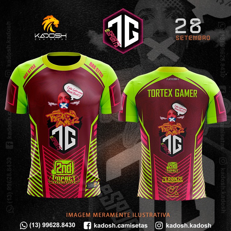 TortexGamerFGC's tweet photo. Novas camestas Gamer TortexGamer RAS STYLE @JuninhoRas feitas pela KADOSH + nosso patrocinador MASTER @2ndoficial e CX e ZERONZE BARBEARIA já estão disponíveis. Irão custar R$ 75,00 CADA PEÇA.
TEMOS 25 PEÇAS PARA ENTREGA ESSA SEMANA, PEÇA A SUA!
WhatsApp https://t.co/s3CZLL8qOT https://t.co/Nzbw2rL2Kl