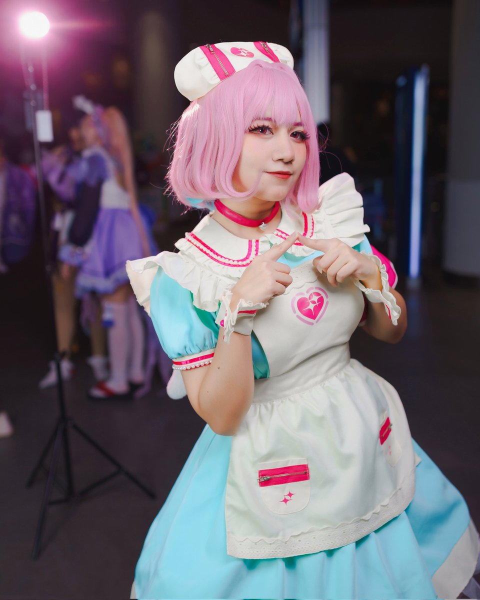Fran_Dess's tweet photo. 𝑹𝒊𝒂𝒎𝒖 𝒀𝒖𝒎𝒆𝒎𝒊  💖💉 
#Idolmaster #Riamu #cosplay https://t.co/WuGWKWSwXC
