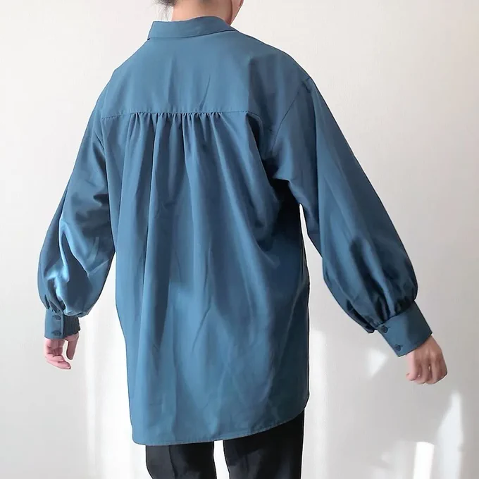 【オシャレ】冬までガンガン着回せる!グローバルワークの「高見えシャツ」ぽわんとした袖がめっちゃカワイイ  グローバルワークの「レギュラーカラーシャツ 」が着回し力バツグンで優秀すぎました!ゆったりしたシルエットなので、体型カバーにも役立ちますよ〜◎ 