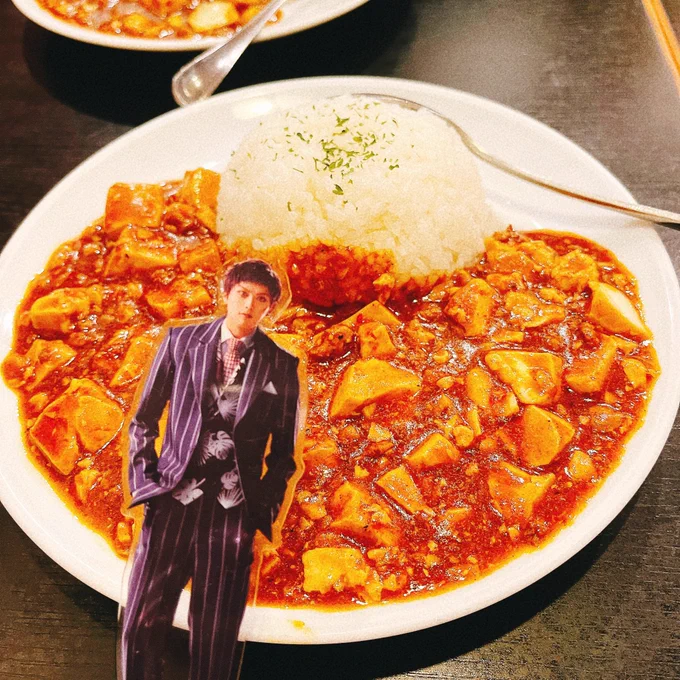 麻婆カレー!!!!美味しい!!!#MANKAIカレーフェス#下北沢カレーフェス 