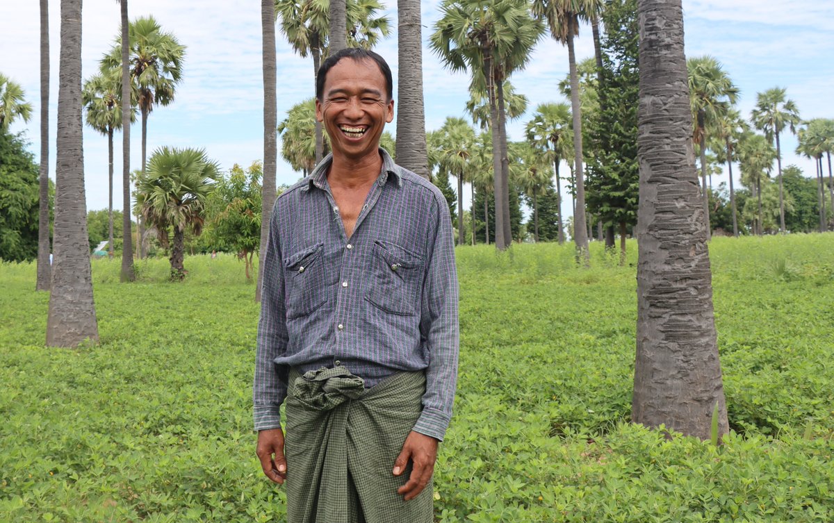 Midori Paxton (@midoripaxton) on Twitter photo U Soe Lin is a farmer from Hta Naung Win Village, Myanmar. He took a chance and understands now how smallholder farmers in #Myanmar benefit from collective action.
As #WorldFoodDay approaches, read his inspiring story here: ow.ly/QI6b50L6sOl <a href="/UNDP_Myanmar/">UNDP Myanmar</a> U Soe Lin is a farmer from Hta Naung Win Village, Myanmar. He took a chance and understands now how smallholder farmers in #Myanmar benefit from collective action.
As #WorldFoodDay approaches, read his inspiring story here: ow.ly/QI6b50L6sOl <a href="/UNDP_Myanmar/">UNDP Myanmar</a>
