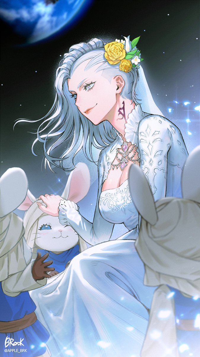 #FFXIV #FF14
문브뤼다 달의 신부