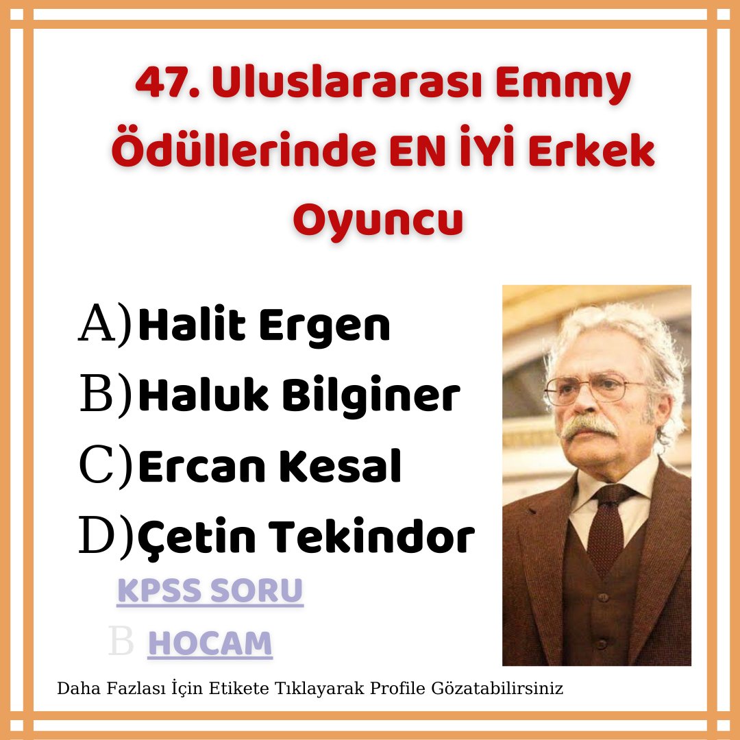 KPSS Soru Hocam tweet media