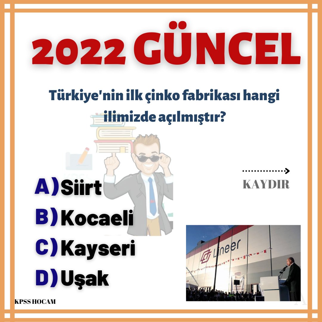 KPSS Soru Hocam tweet media