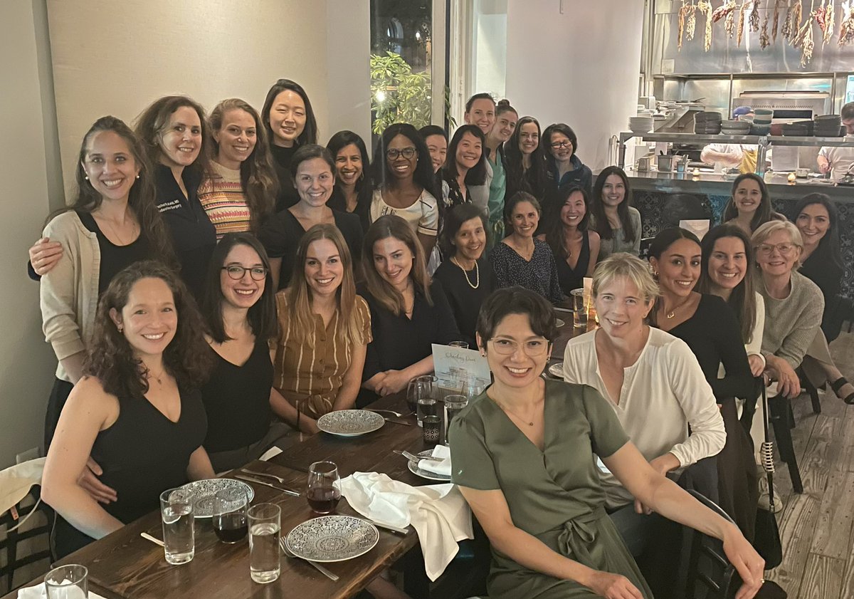 So great to get the @pennsurgery women together tonight. We’ve come a long way! #ilooklikeasurgeon
