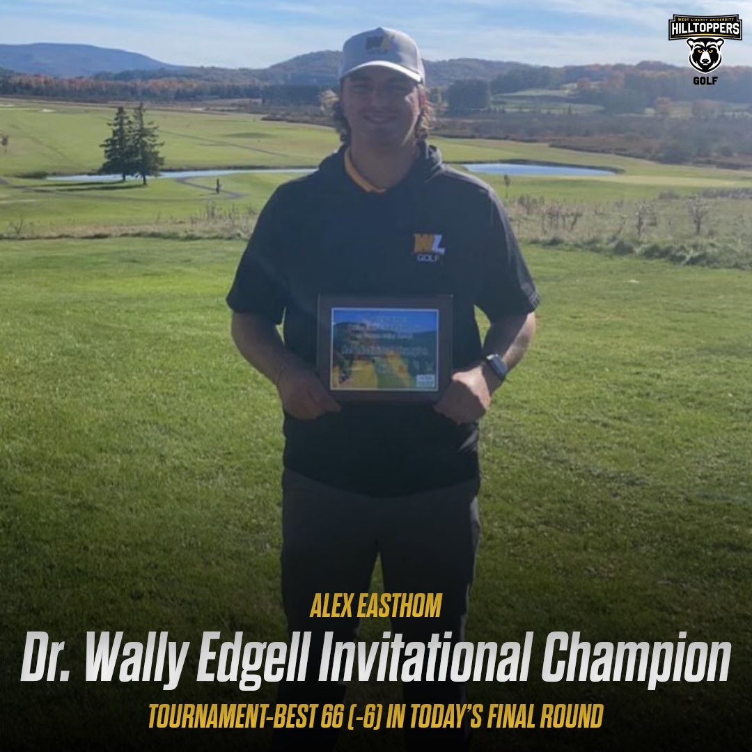 WLU_Golf's tweet photo. Alex Easthom shoots a 66 today to end the fall season with another win! https://t.co/h6Xaj0QnlM