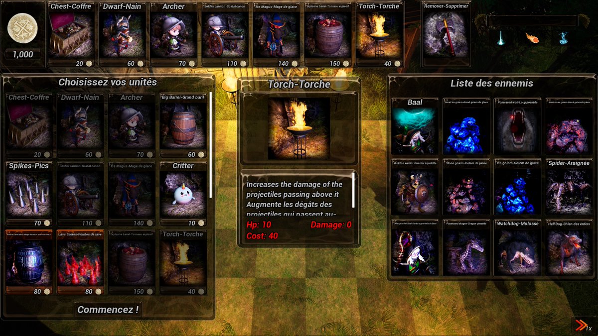 FuturtechStudio's tweet photo. Important update of "PAGO FOREST: TOWER DEFENSE"
Interface improvement, rebalancing and time dilation management.
https://t.co/qNEDyLCAQC
#strategygame #strategy #lanedefense #story #gamingnews #gaming #game #games #gamedev #rt #indiegame #indiedev #twitchtv #IndieGameDev #Steam https://t.co/HwYhHE8ZRr
