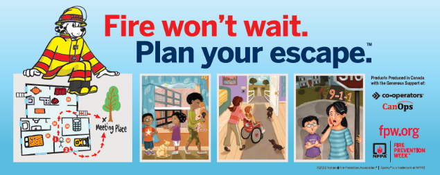 danders_coop's tweet photo. This week we’re celebrating 100 years of #FirePreventionWeek. Have you made a home fire escape plan yet? Watch this dramatization of a family WITHOUT a fire escape plan: https://t.co/2pXaw3EQ2N  #FireSafety #FirePreventionWeek https://t.co/A0gOin3yoo