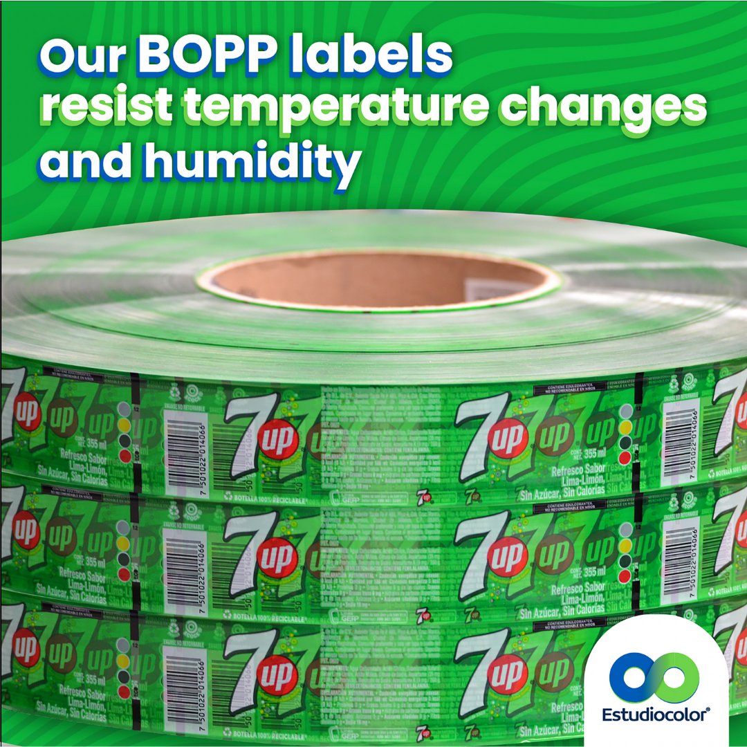 Our special BOPP monolayer Film is highly resistant to temperature changes and humidity.

#Printers #Labels #BottleLabels #Flexographyprinter #PrintingServices #Flexo #LabelSupplier  #FlexographyFileHandling #AmericasLabel #CanadaLabels #CentralAmericasLabel