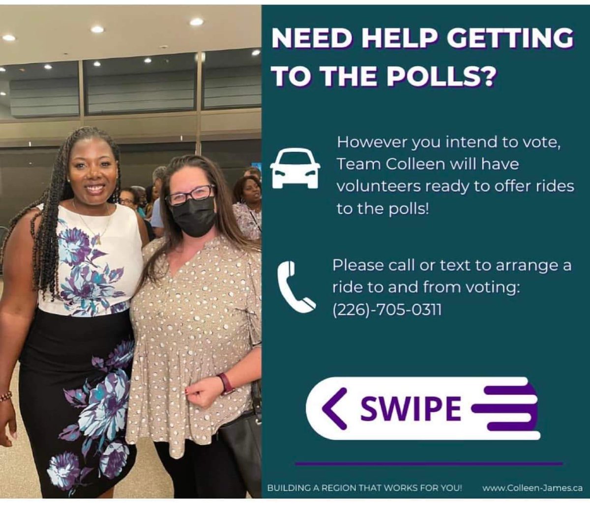 Polls open tomorrow! It has been a long journey. The end is near. I need your support and your vote. 
#votejames #wrpoli #wrvotes