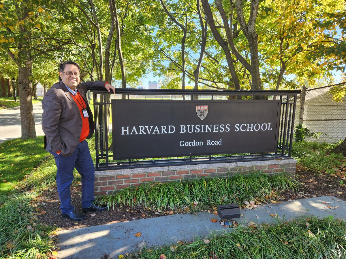 It's important to keep learning in life...no place better than <a href="/HarvardHBS/">Harvard Business School</a>