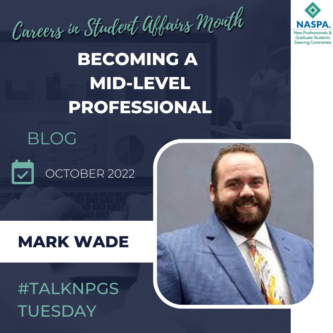 NPGS_SC's tweet photo. Have you asked yourself how do I know I’m ready to leave my current position and move up the ladder? If so, check out this helpful blog regarding the transition from new professional to mid-level professional. #CSAM22 https://t.co/Frhxv0iFLe https://t.co/iZ5PcaJ2ah