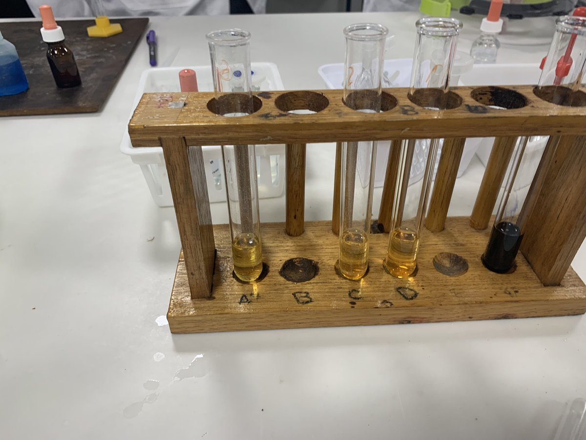 BeckRSaunders's tweet image. #IB #Biology #Topic2 …. Testing sugars in soft drink