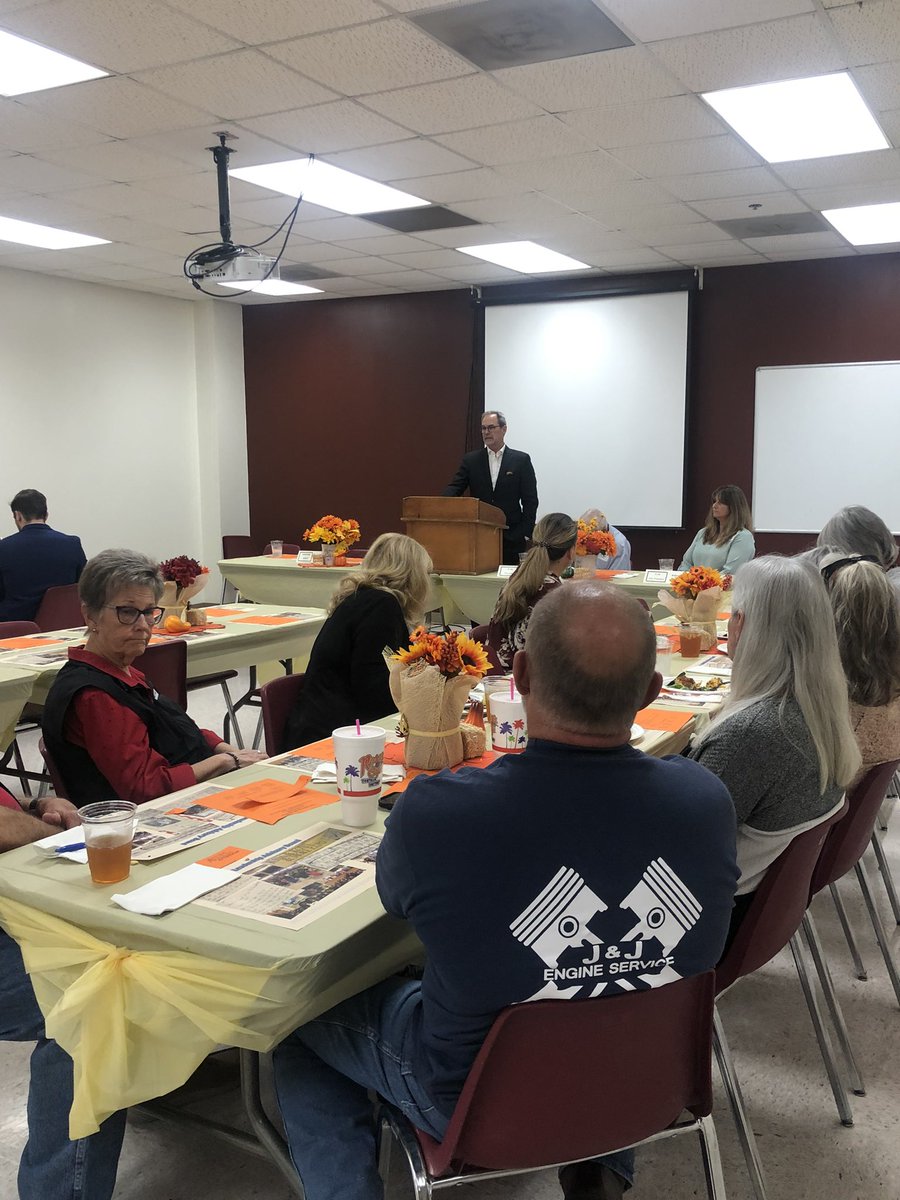 Ector County Leadership Advisory Board Annual Banquet.  Mr. Kevin Sparks was able to come and visit with us!    We appreciate getting to know him and his views on Agriculture, youth education, reliable energy for our fellow Texans.  #leadership <a href="/kevinsparkstx/">Senator Kevin Sparks</a>