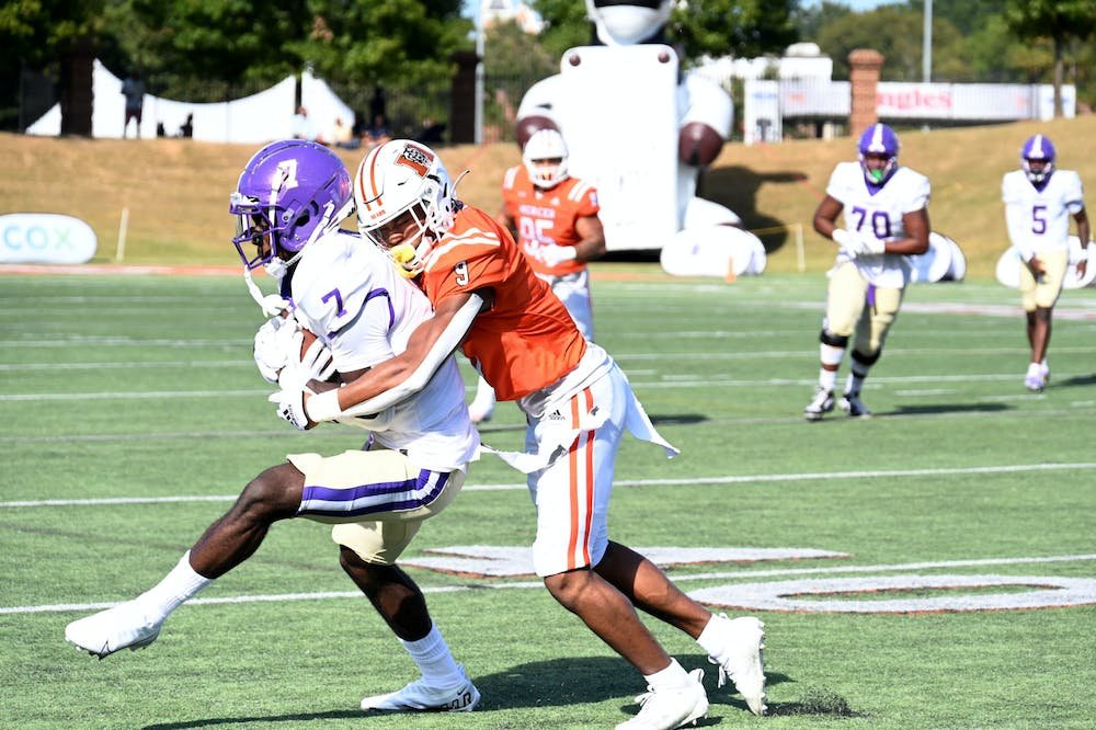 The Bears defeated Western Carolina 49-6 at Five Star Stadium on Saturday. Read more about the Bears' win on our website. Article and media by KC Wetherington. bit.ly/3SSUzSU