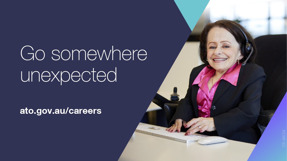 ato_gov_au's tweet photo. People living with disability: Ready to progress your career? 🚀 Don’t miss the opportunity to apply for our team leader & manager positions! For more info, visit https://t.co/7jNmlGZK8J #APSrecruitment #APScareers #APSjobs https://t.co/Q75ON42y9s