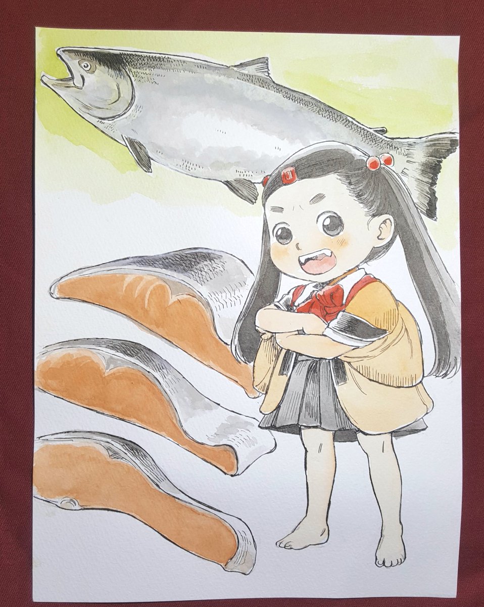 「」|おてんば丼のイラスト
