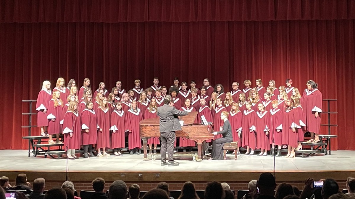 Wonderful performances by the #npspanthers who are part of our <a href="/norfolkchoir/">Norfolk High Choir</a>! They were great!