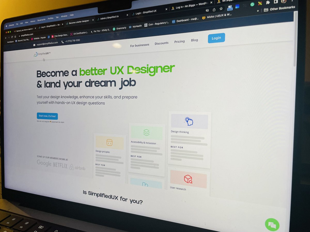 _simplifiedux's tweet image. We’re glad to help designers become better…
#SimplifiedUX #uxdesign #uiuxdesign #uxdesigner #uidesigner #UIUXDesigner