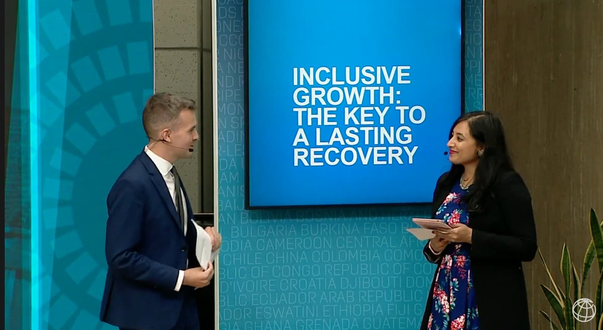 matisridhar's tweet photo. And that's a wrap on our two events from today's 2022 
@WorldBank Annual Meetings on #Growth4All and #Food4Fuel. Join us back again tomorrow for more events and as we talk #EndLearningPoverty at 4pm EDT. Catch the full schedule @WorldBankLive. #ResilientFuture https://t.co/GGV80DvRPH
