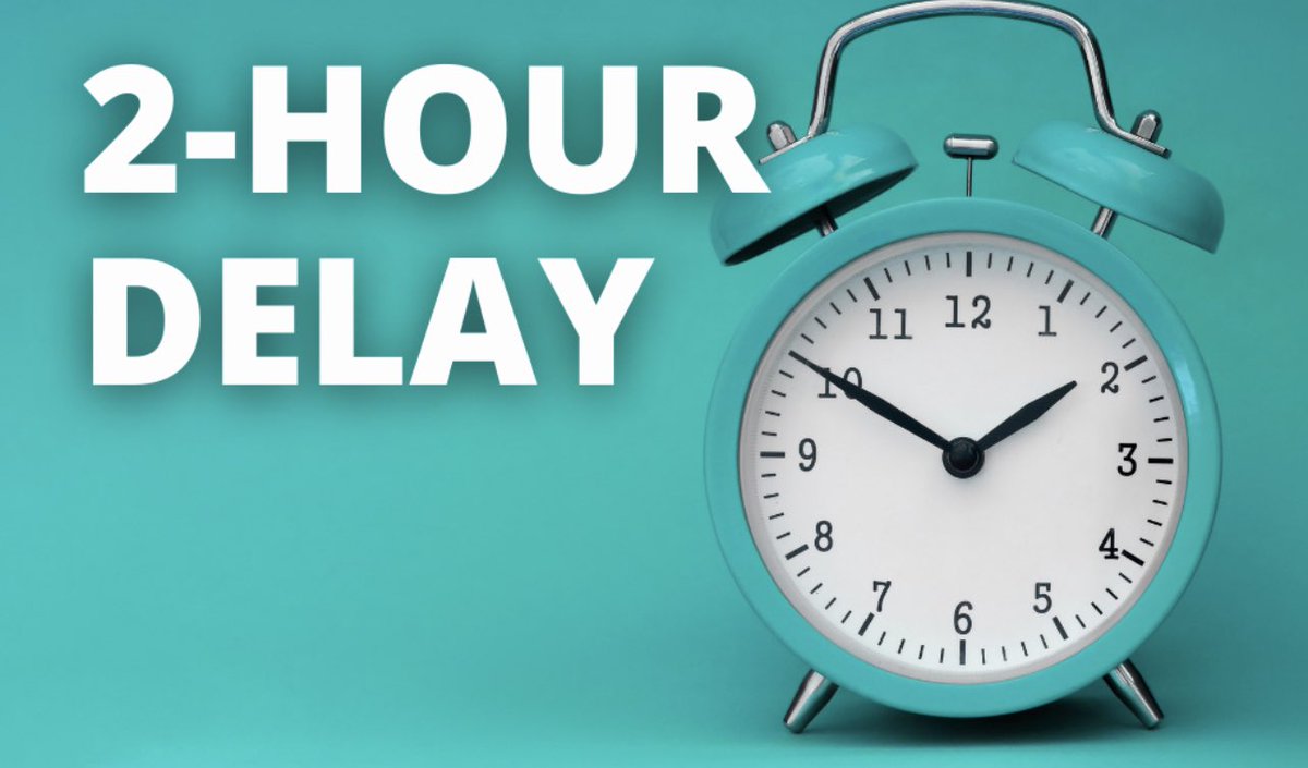 awmo3rdgrade's tweet photo. Reminder: 2 hour delay tomorrow on Wednesday,10/12/22😊 https://t.co/9ZCu2K18Ix