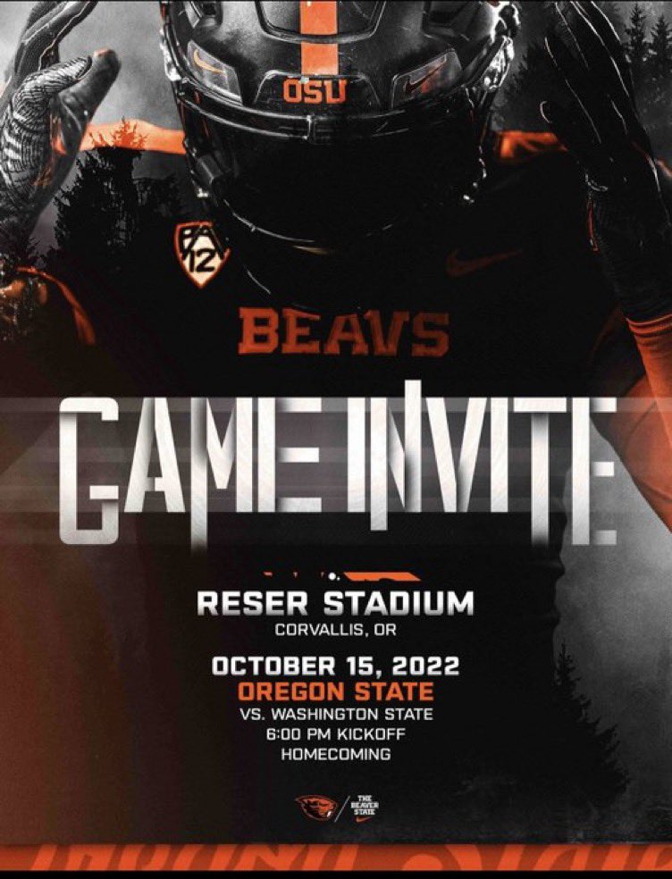 Thanks to @MikeDoc40 for the invite! Can’t wait to be in Corvallis this Saturday!! @RealMG96 @Murdock_02 @TFordFSP