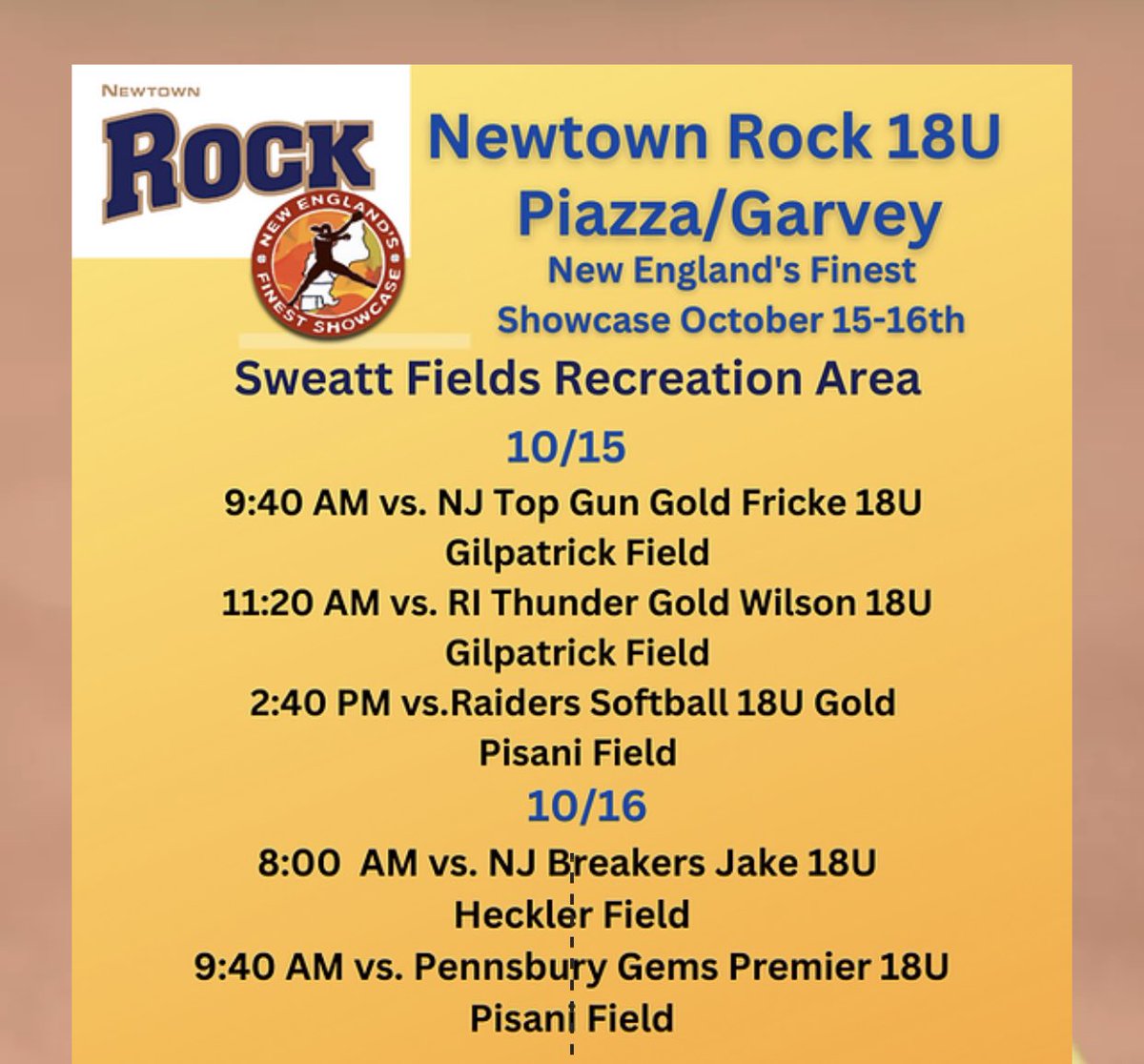 Heading up to New England this weekend! Looking forward to facing some great competition.