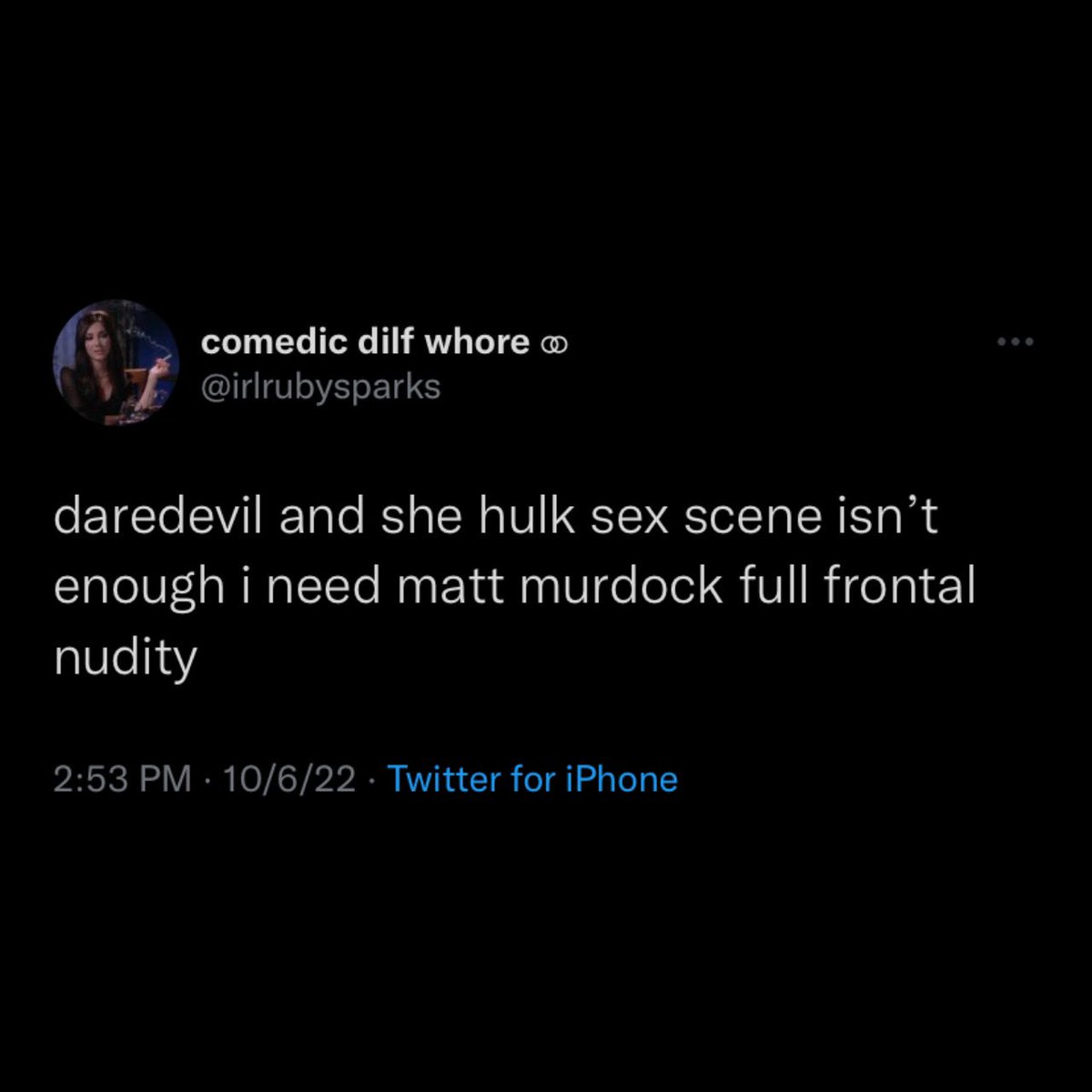 TweetsDaredevil's tweet image. hmm.
