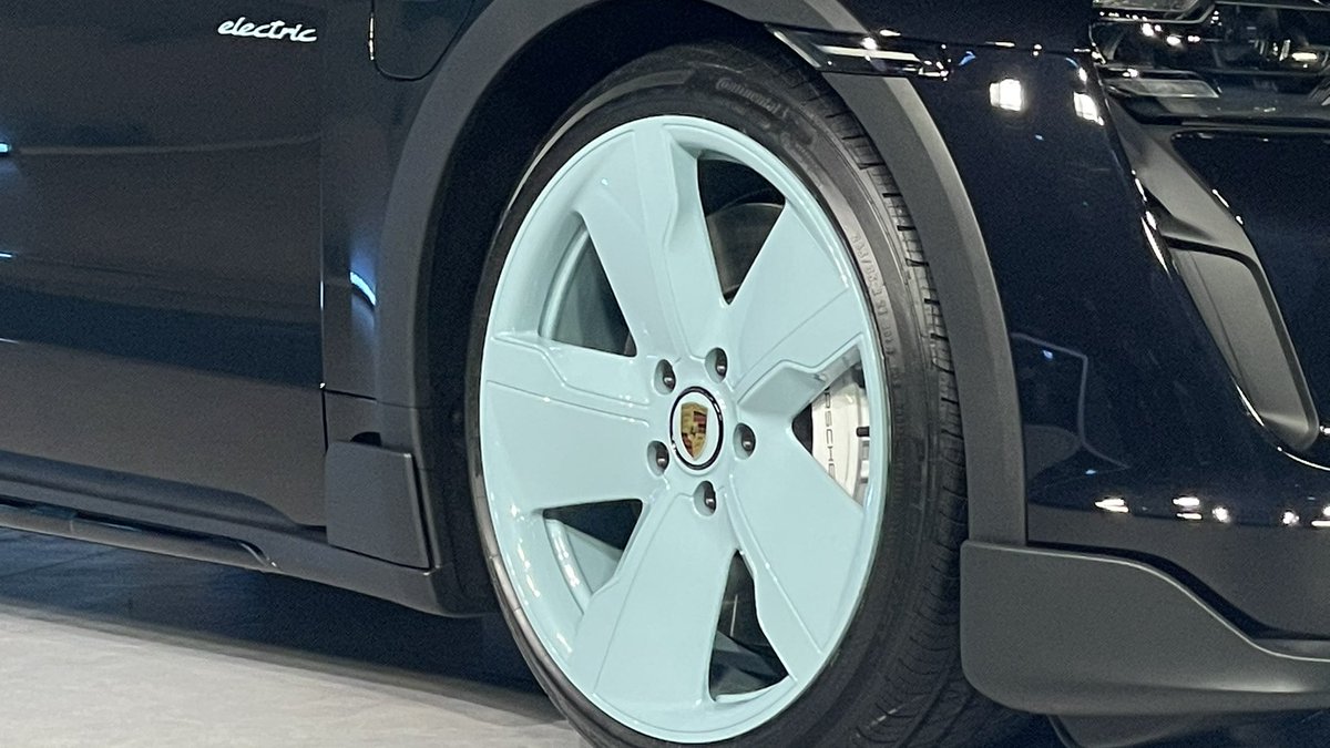 Here it is, This is @Porsche Taycan 4s Cross Turismo EV for