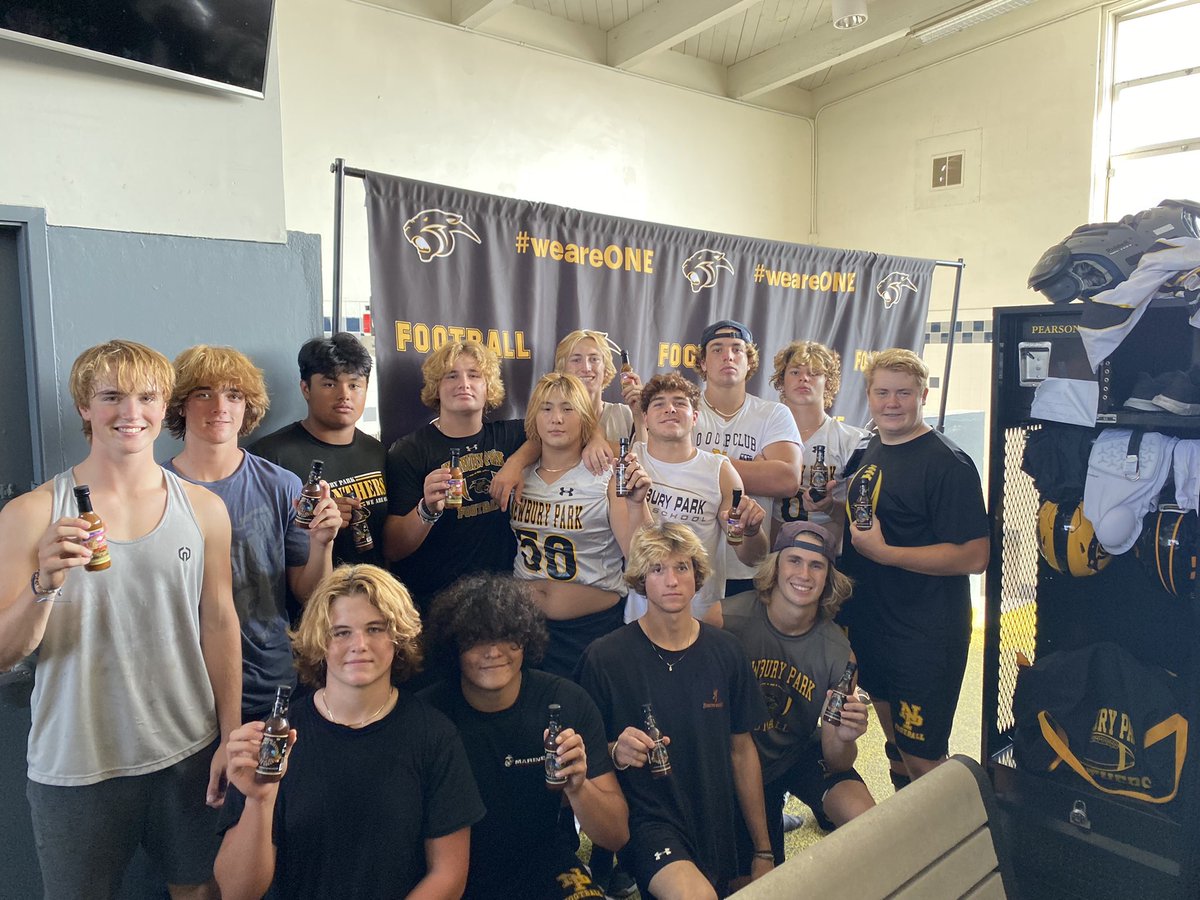 Old Boney Mountain Hot Sauce Players of the game Moorpark offense Rhys Kelly &amp; Ryan Gilliam,Defense Cody Wirz ,Special teams Travis Hooker&amp; Tristen Mussmaucher. Agoura game  Offense Noah McArthur &amp; entire OLine Defense Talon Gold &amp; Mason Bowen,special teams Nathan Sabatini