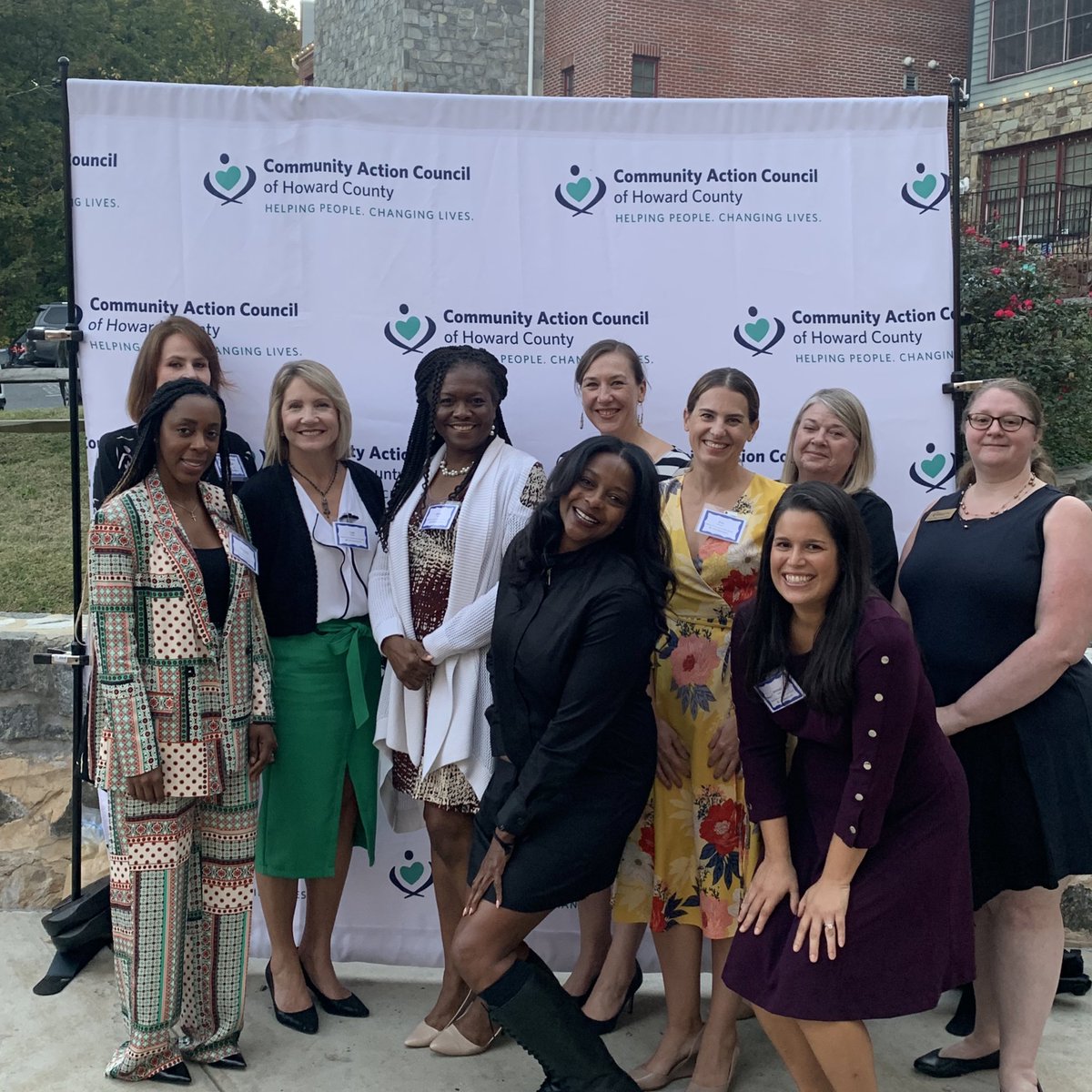 HoCoCommunity's tweet photo. We spent the evening celebrating the @HoCoCAC 2022 Holland #Awardees. Congratulations to the Howard County Dept. Of Fire &amp; Rescue Services, @HoCoHealth and @HCPDNews for their work during the height of the pandemic. #heroes https://t.co/lL2jb0MQFZ