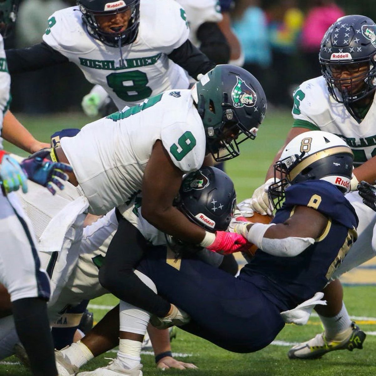 McKeanFootball's tweet image. AI duPont senior Nakhi Mills‼️⚔️🐯