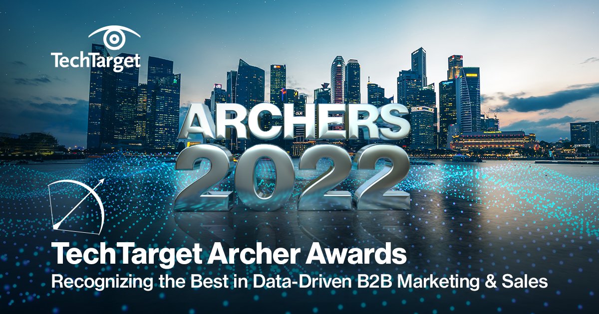 We are incredibly honored to announce this year's #TechTargetArcherAwards APAC winners🏆 Each recipient inspires us with their innovative digital marketing & sales programs fueled by intent data and their amazing accomplishments in 2022: bit.ly/3SKOCY6
