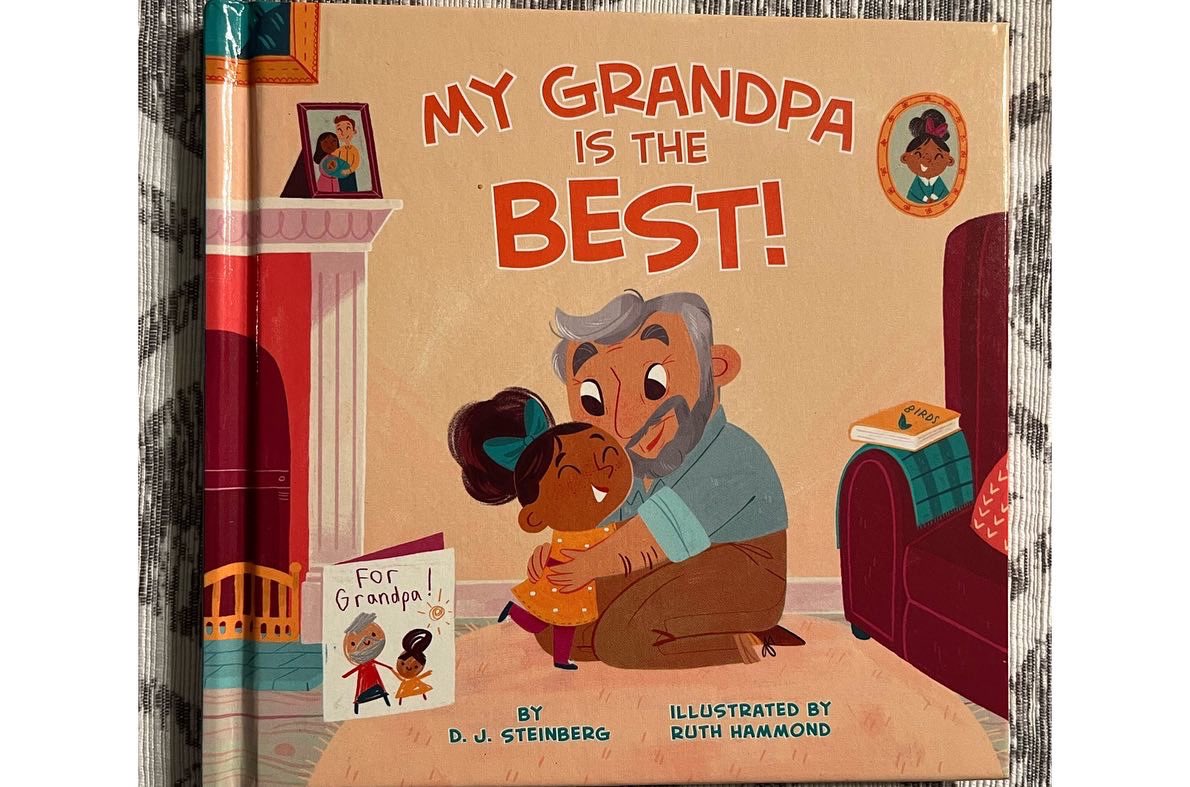 storymamas's tweet photo. My Grandpa is the Best! &amp; My Grandma is the Best! @by_djsteinberg @ruthdoodles Capture feeling when  w/ grandparent. Relaxed, loving, cared for &amp; ready for fun like swimming, art, games, dancing more! Diverse families represented! Small size print = g8 gift! #storymamasbookaday https://t.co/XR4o8Wwiy8