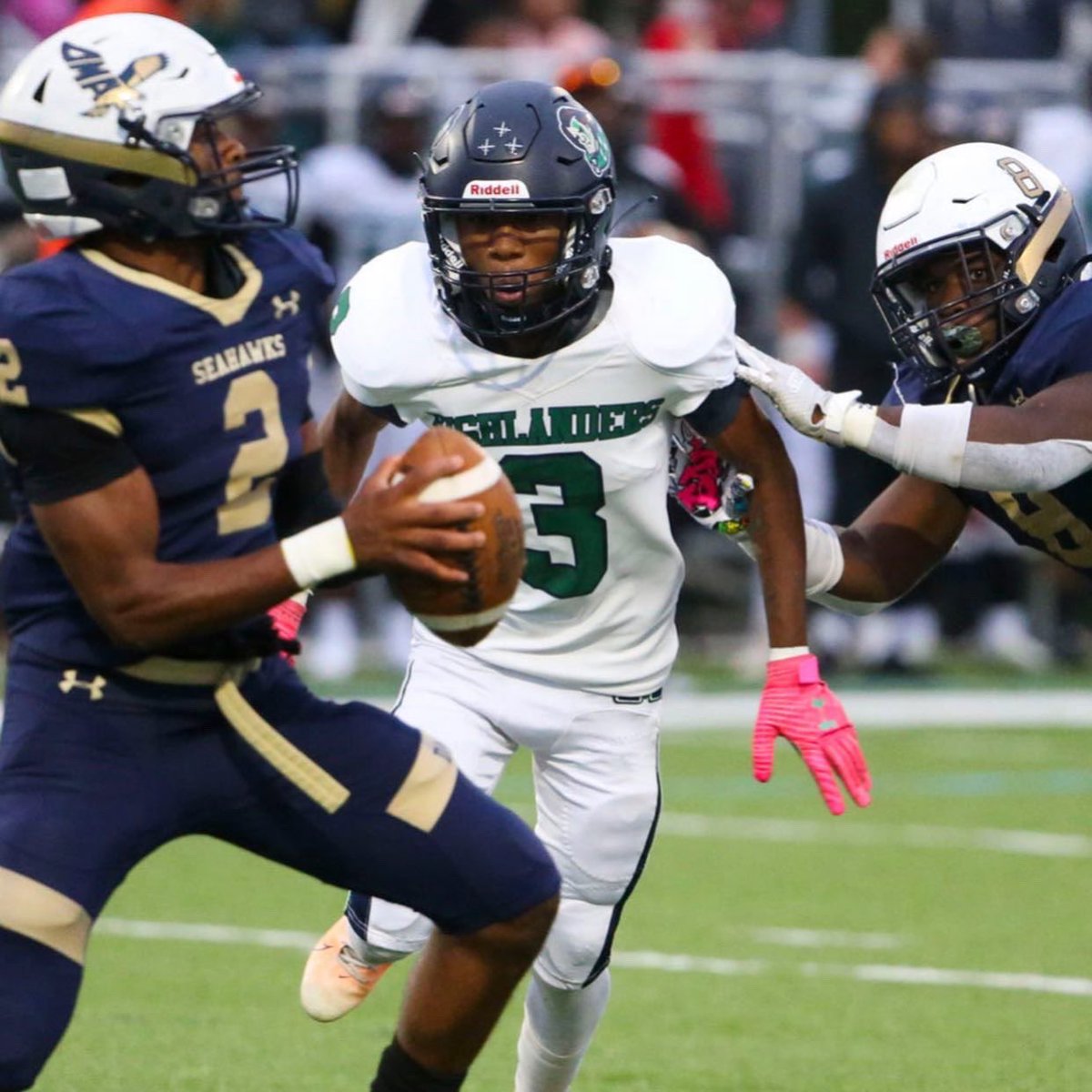 McKeanFootball's tweet image. AI duPont senior Tyair Savage‼️⚔️🐯